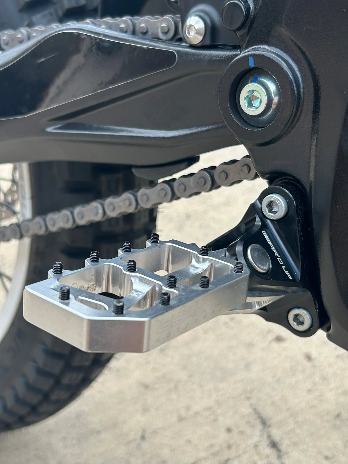 Ultra Bee Foot Peg Brackets-Gear’d Up EV Warehouse