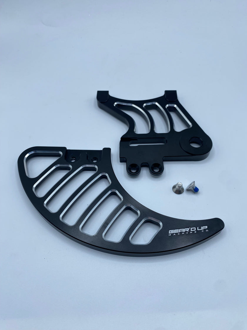 Rear Caliper Bracket and Rotor Guard Surron/Talaria-Gear’d Up EV Warehouse