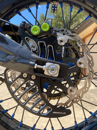 Rear Caliper Bracket and Rotor Guard Surron/Talaria-Gear’d Up EV Warehouse