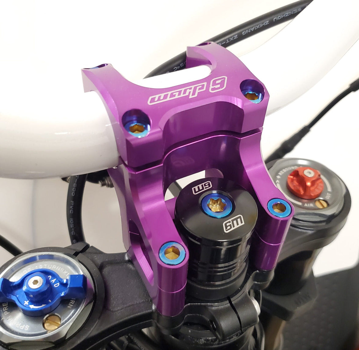 Warp 9 Titanium Steer Lock Bolt Replacement Warp 9