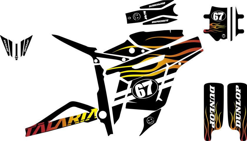 TALARIA - “PURPLE DEATH" Graphics Guys