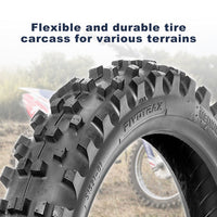 Pivotrax EXP 2.75-10 Rear Tire and Tube Combo EV Warehouse