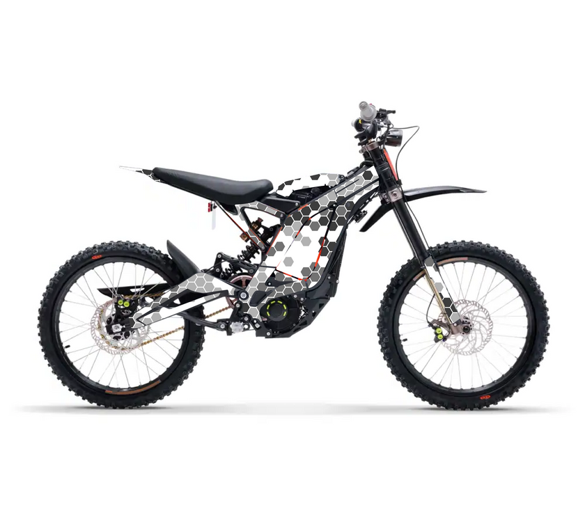 SURRON LIGHT BEE - "HEXCAMO WHITE" Graphics Guys