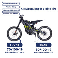 Pivotrax Kilowatt Climber E-Moto Tire EV Warehouse