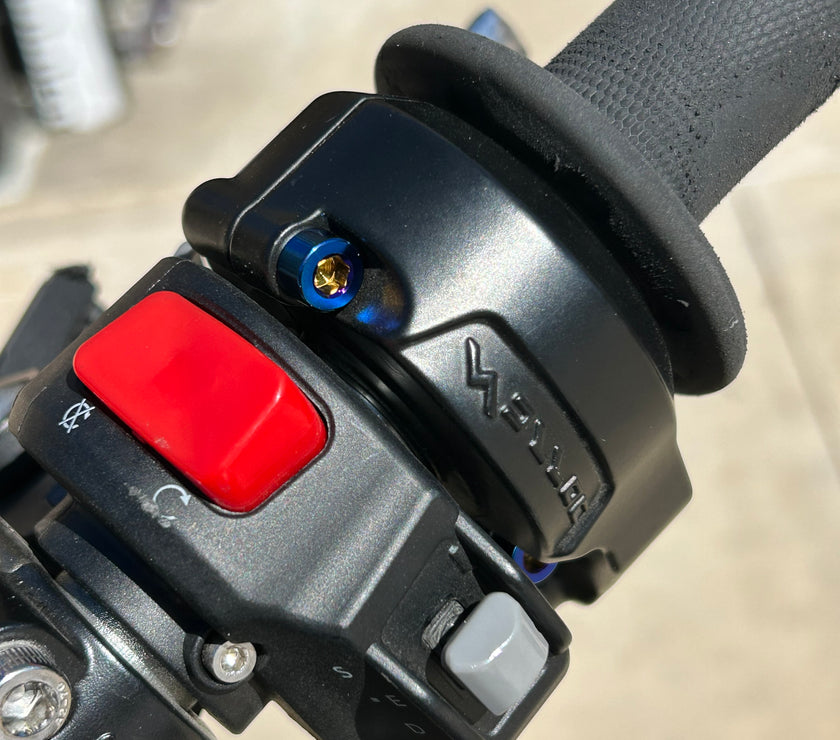 Titanium Throttle Bolts-Surron Light Bee/Ultra Bee