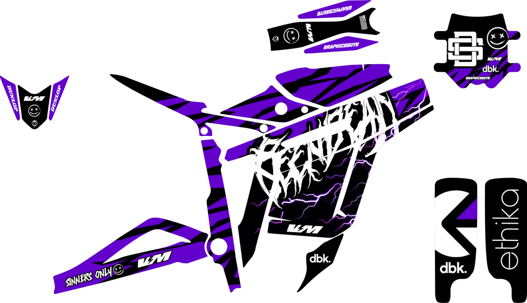 TALARIA - “PURPLE DEATH" Graphics Guys