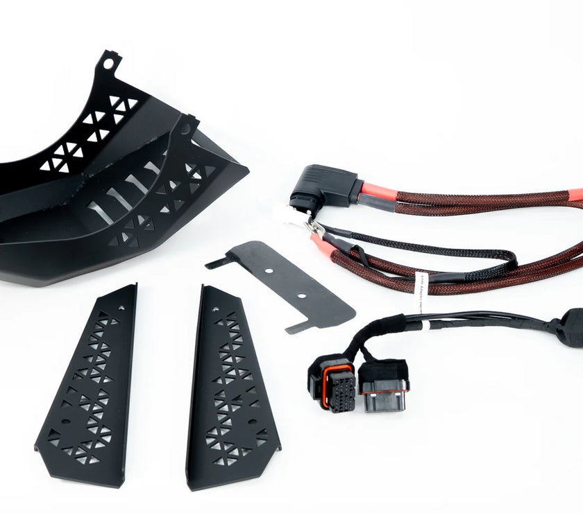 EBMX X-9000-V3 E-Ride Pro 2.0 Harness, Mounting Kit and Bashguard (V3 Battery)