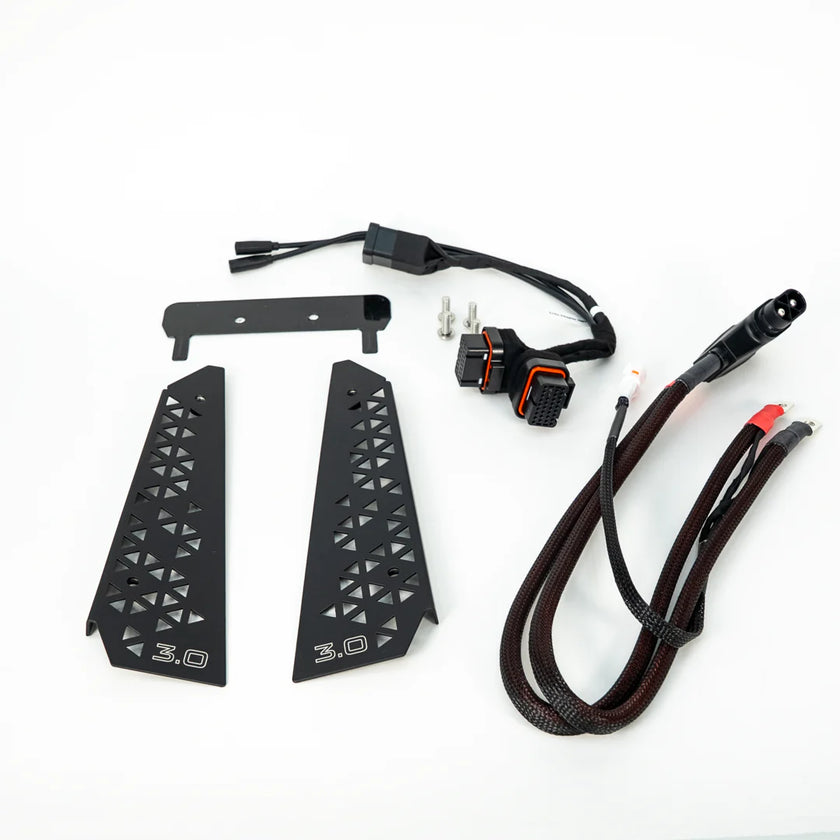 EBMX X-9000-V3 E-Ride Pro 3.0 (WITHOUT circuit breaker) Harness and Mounting Kit