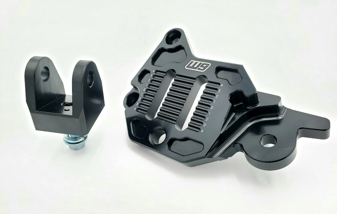 Warp 9 Ultra Bee Adjustable Foot Peg Mount