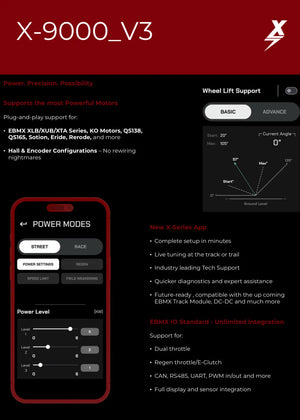 EBMX X-9000 V3 Controller Kit for Surron/Talaria/E-Ride Pro My Store