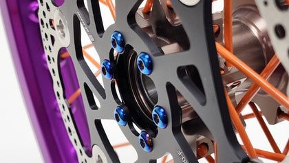 Warp 9 Boost Spacer Front Rotor Bolts Surron/Talaria Warp 9