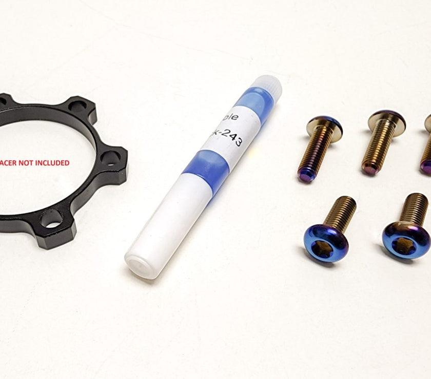 Warp 9 Boost Spacer Front Rotor Bolts Surron/Talaria Warp 9