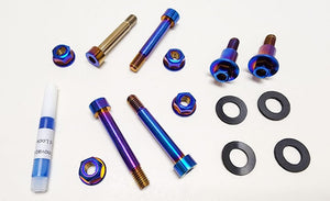 Warp 9 Titanium Linkage Bolt Kit Surron LBX Warp 9