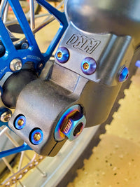 Warp 9 Titanium Fork Bolts For Fast Ace ALX13RC Forks Warp 9