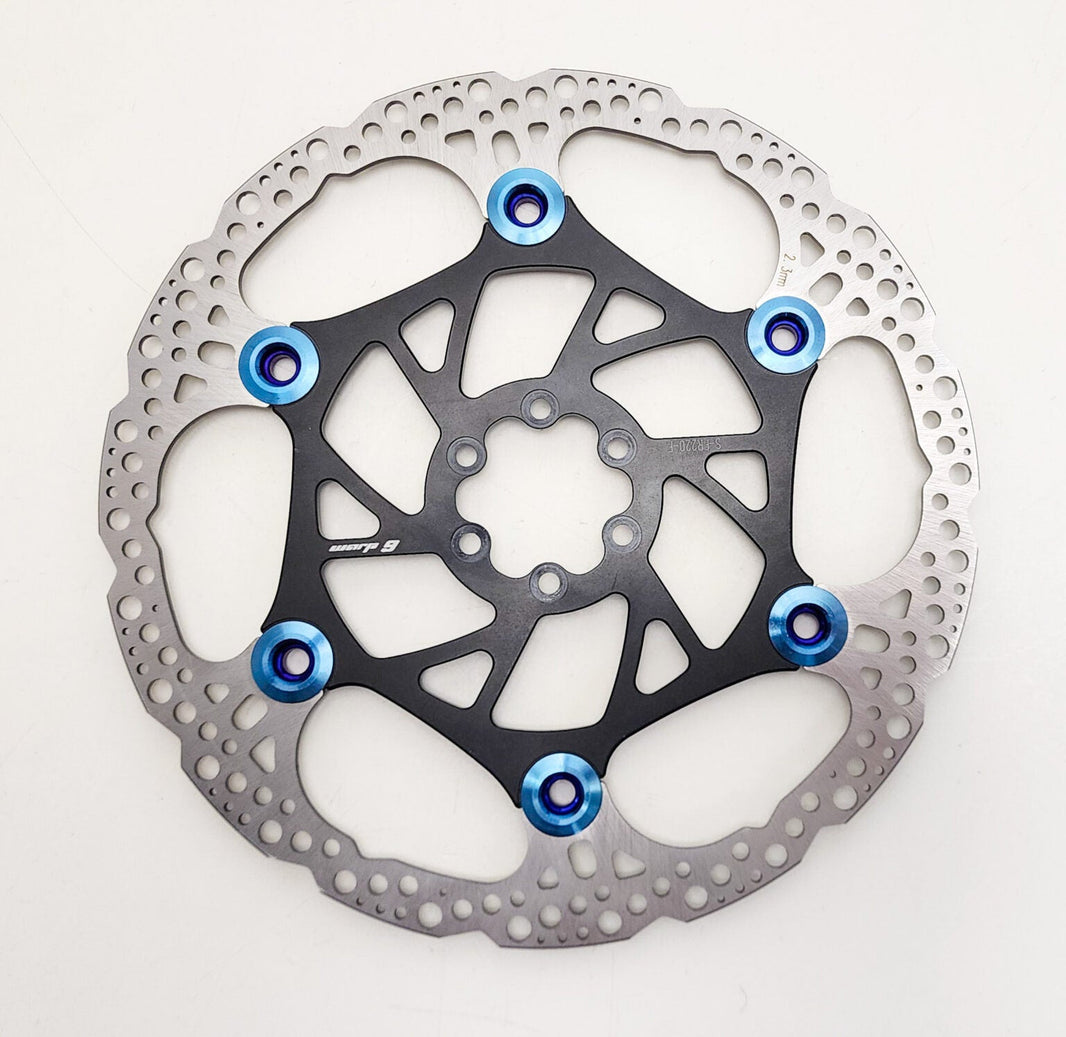 Warp 9 Rear Brake Rotor 220mm Floating Surron Hub Warp 9