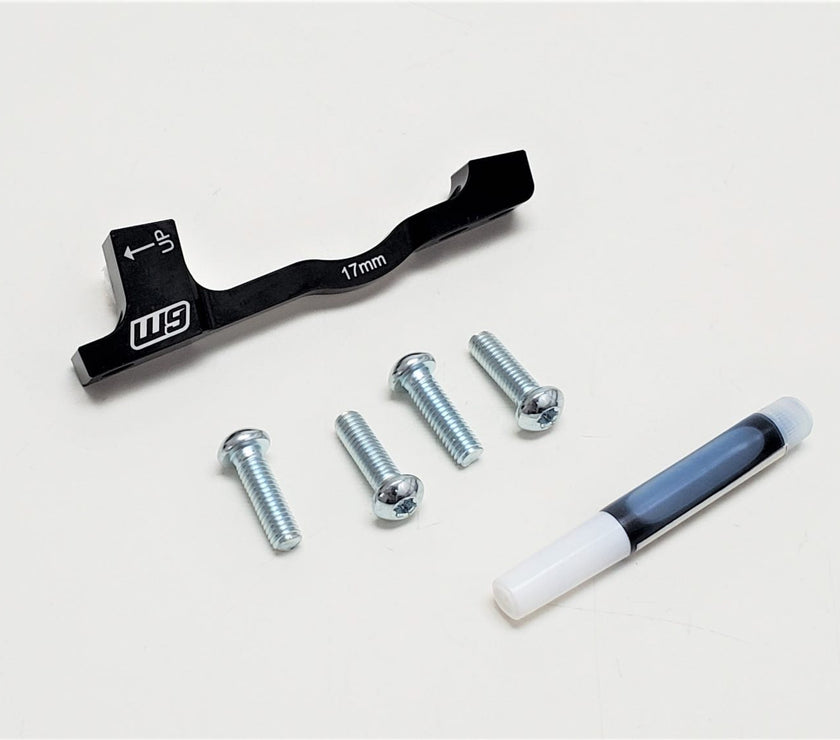 Warp 9 E-Moto Front Brake 220mm Rotor Adapter Warp 9