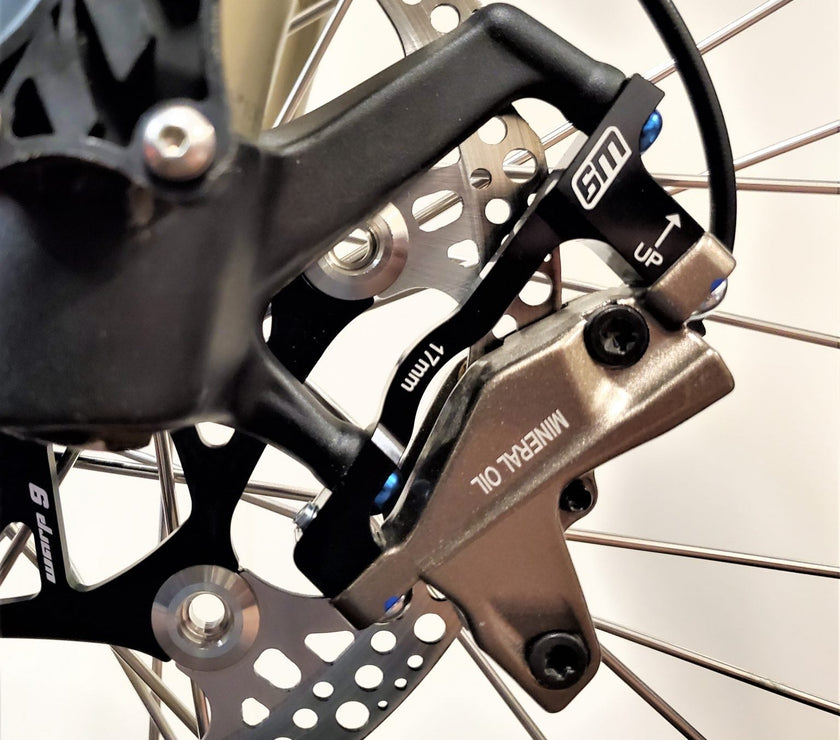 Warp 9 E-Moto Front Brake 220mm Rotor Adapter Warp 9