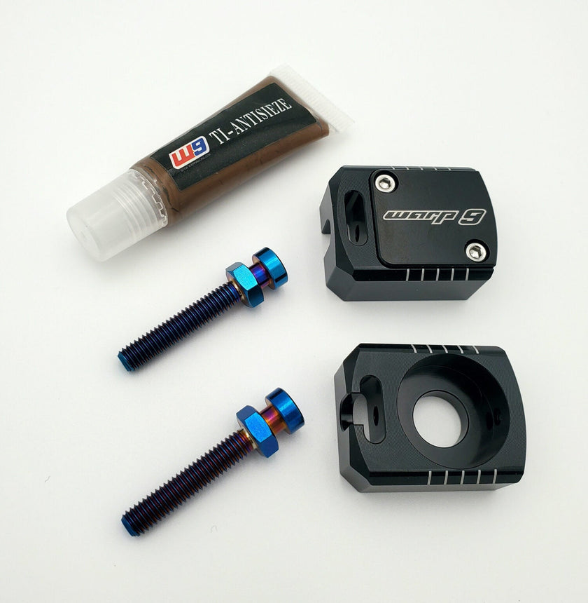 Warp 9 Talaria Sting Lockdown Axle Blocks Warp 9