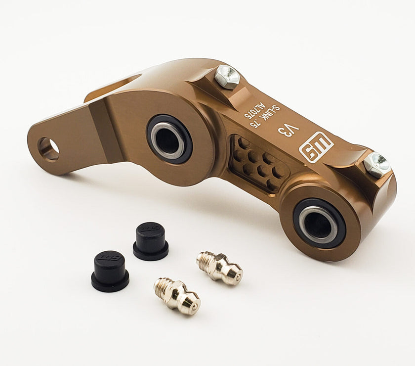 Warp 9 Surron LBX Rear Suspension Linkage Riser V3 Warp 9