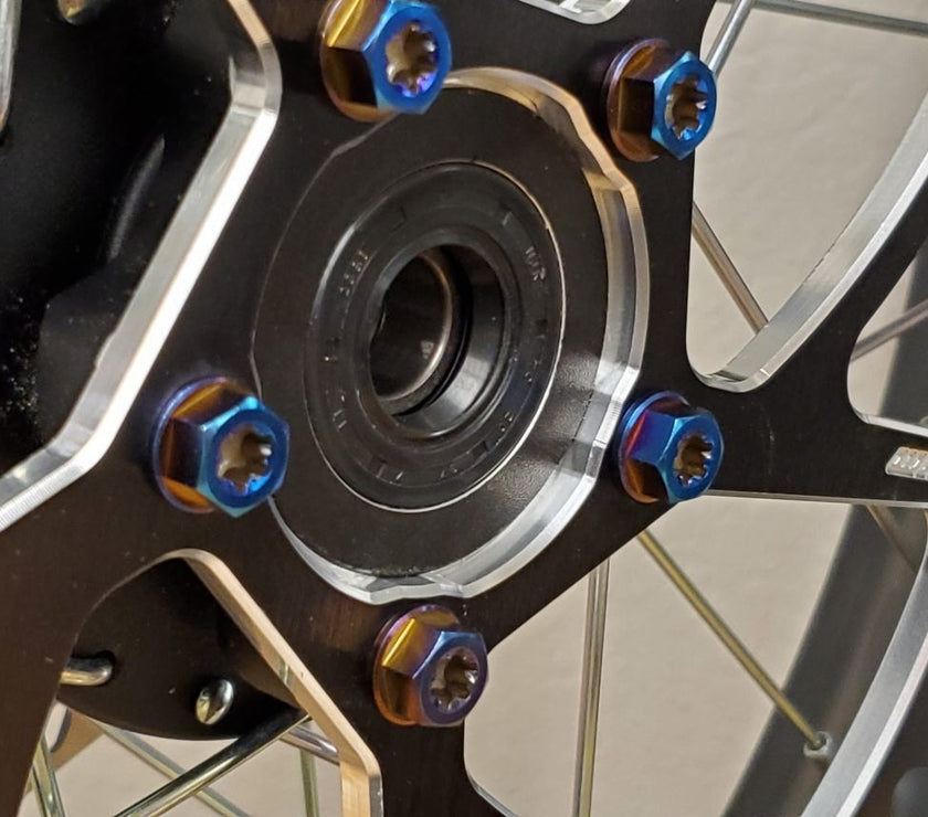 Warp 9 E-Moto Titanium Sprocket Bolts My Store