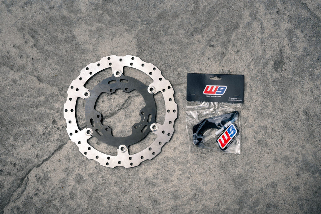 Warp 9 Ultra Bee 300mm Rotor and Caliper Bracket Warp 9