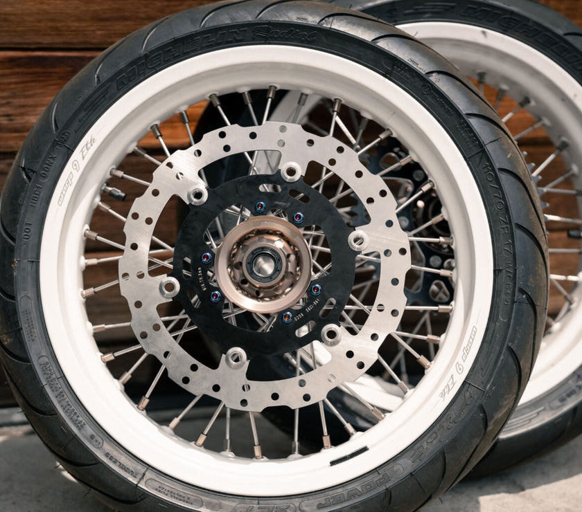 Warp 9 Ultra Bee 300mm Rotor and Caliper Bracket Warp 9