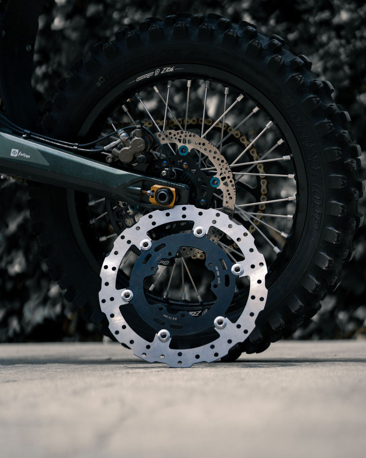 Warp 9 Ultra Bee 300mm Rotor and Caliper Bracket Warp 9