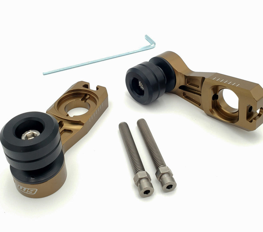 Warp 9 Ultra Bee REAR Supermoto Axle Slider Warp 9