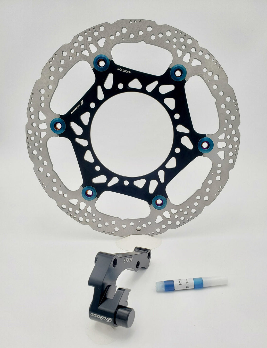 Warp 9 Surron Ultra Bee Rotors 260mm (3.2 Thick w/bracket) My Store