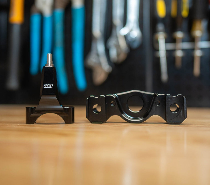 Warp 9 Surron Ultra Bee Stabilizer Mount with Frame Post Warp 9