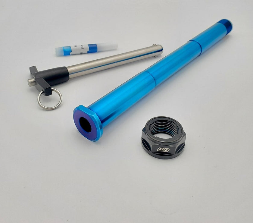 Warp 9 Surron Ultra Bee Titanium Rear Axle Warp 9