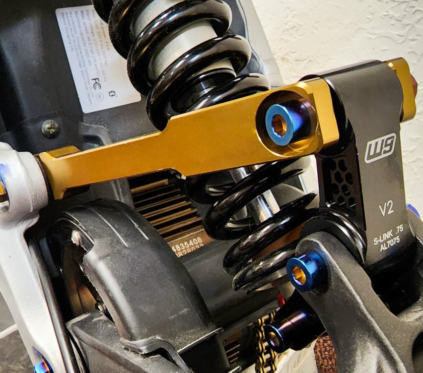 Warp 9 Titanium Linkage Bolt Kit Surron LBX Warp 9