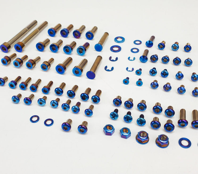 Warp 9 Full Titanium Talaria Sting Chassis Bolt Kit Warp 9