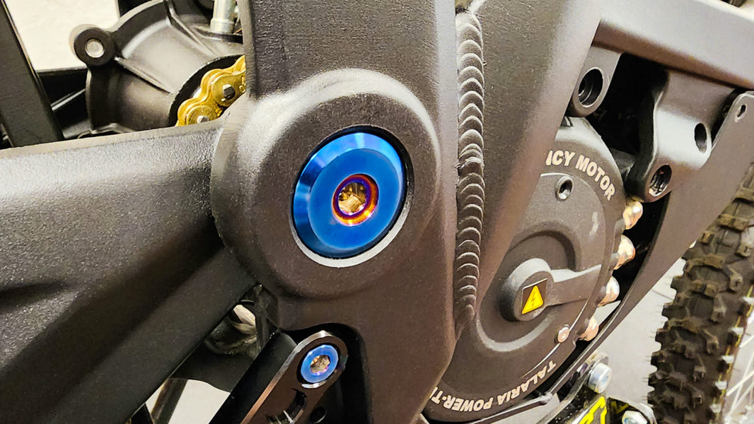 Warp 9 Talaria Sting Titanium Swing Arm Bolts Warp 9