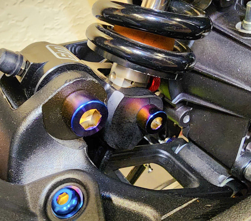 Warp 9 Talaria Titanium Bolt Linkage Kit Warp 9