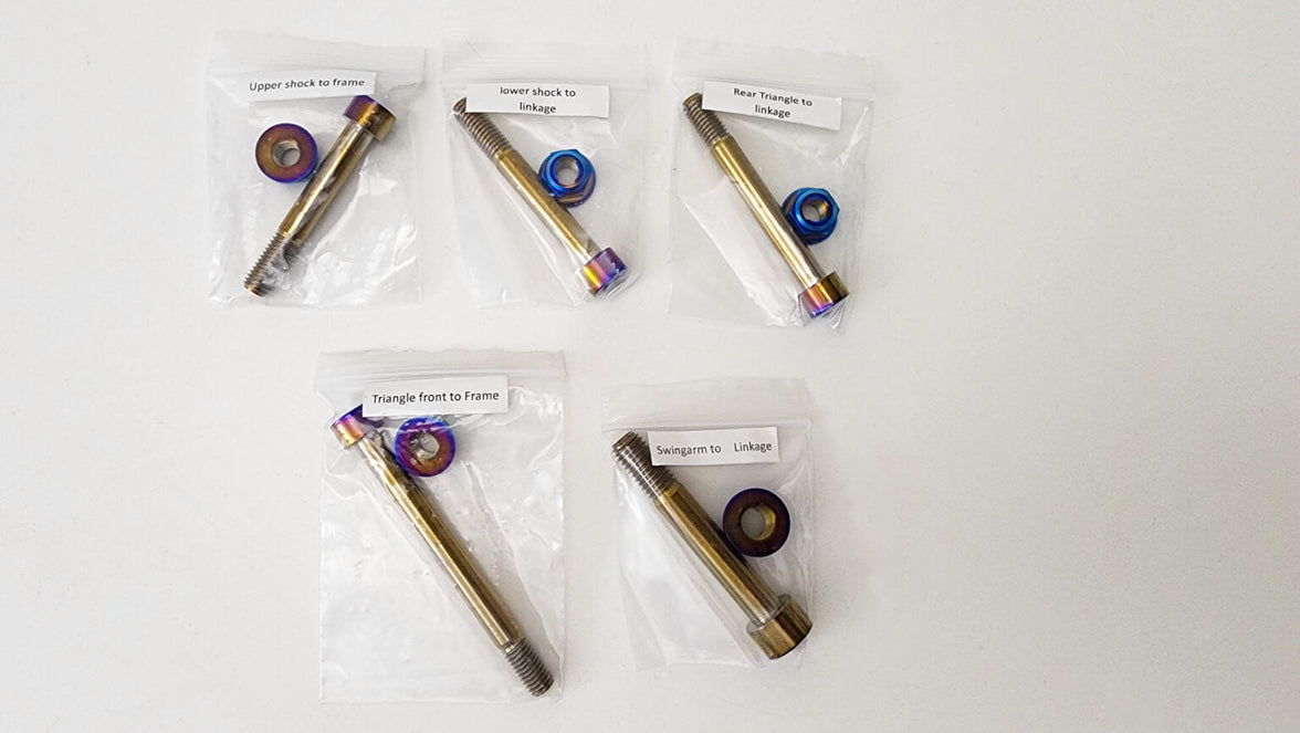 Warp 9 Talaria Titanium Bolt Linkage Kit Warp 9