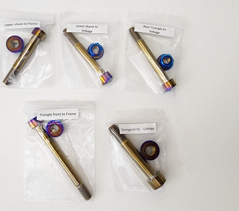 Warp 9 Talaria Titanium Bolt Linkage Kit Warp 9