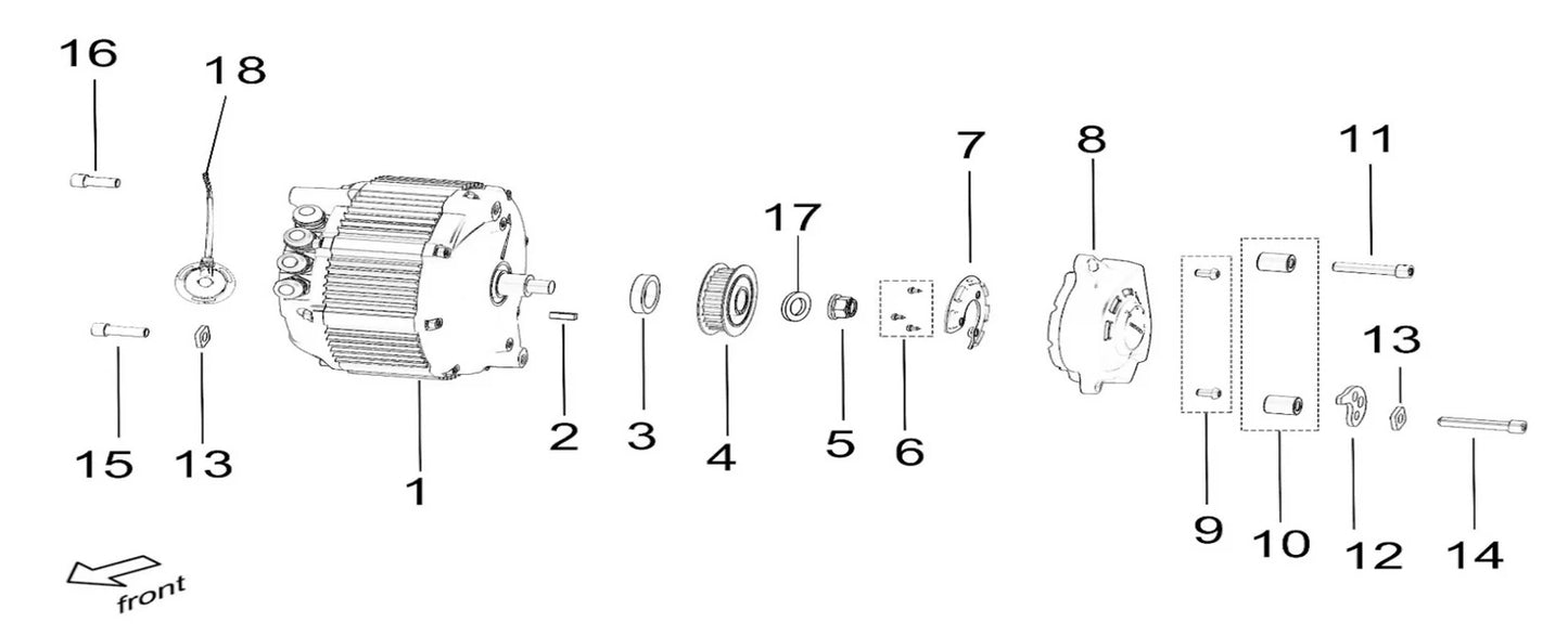 OEM Hall sensor Surron